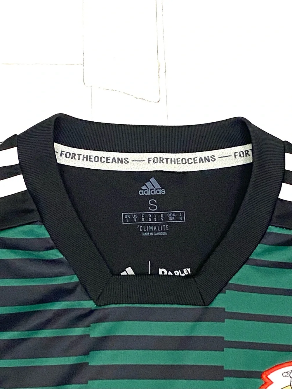 Adidas Mexico National Football Team 2018 World Cup Pre-Match Jersey Sz Small - Picture 4 of 9